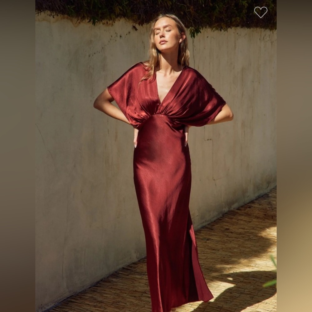 Revelry‎ Burgundy Maxi Dress